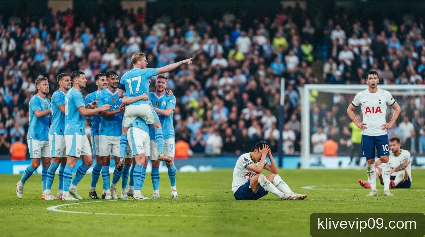 Bảng xếp hạng Ngoại hạng Anh sau tháng 9: Cú sốc Tottenham và sự thống trị của Man City